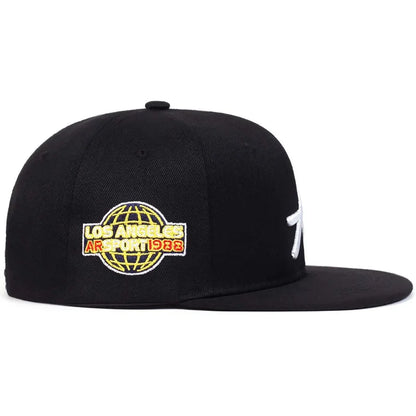 Unisex Gothic Letter Embroidery Hip Hop Hats Autumn Outdoor Adjustable Casual Hats Sunscreen Hat