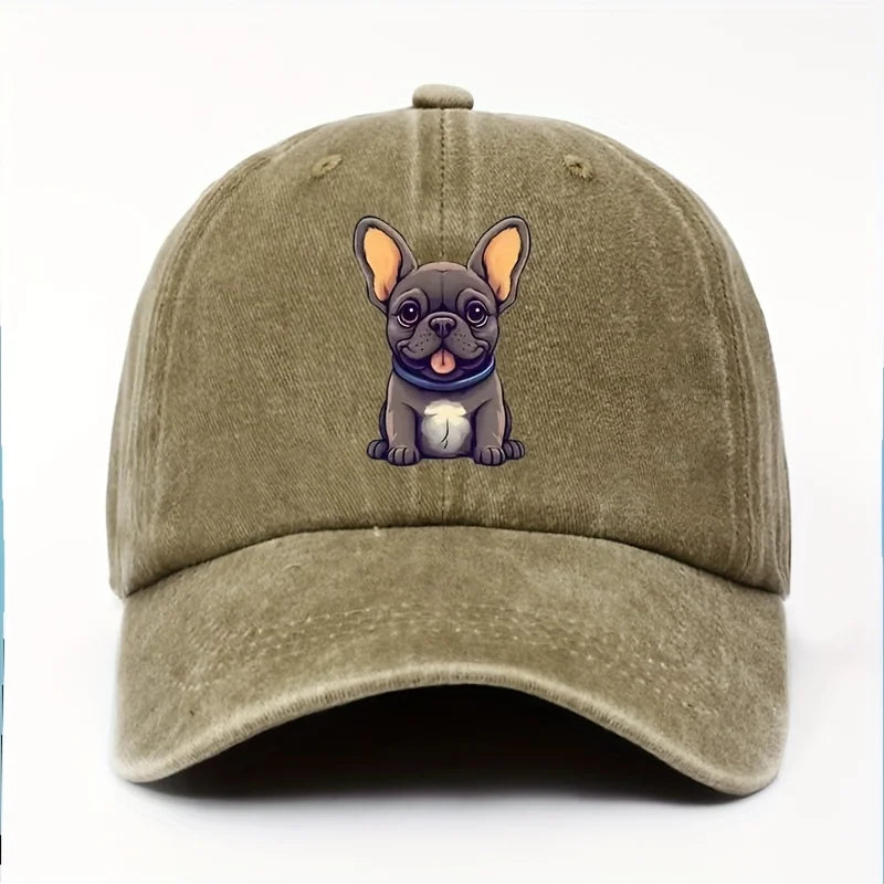 Fantasy Dog Printed Cotton Baseball Cap,  for Both Men and Women