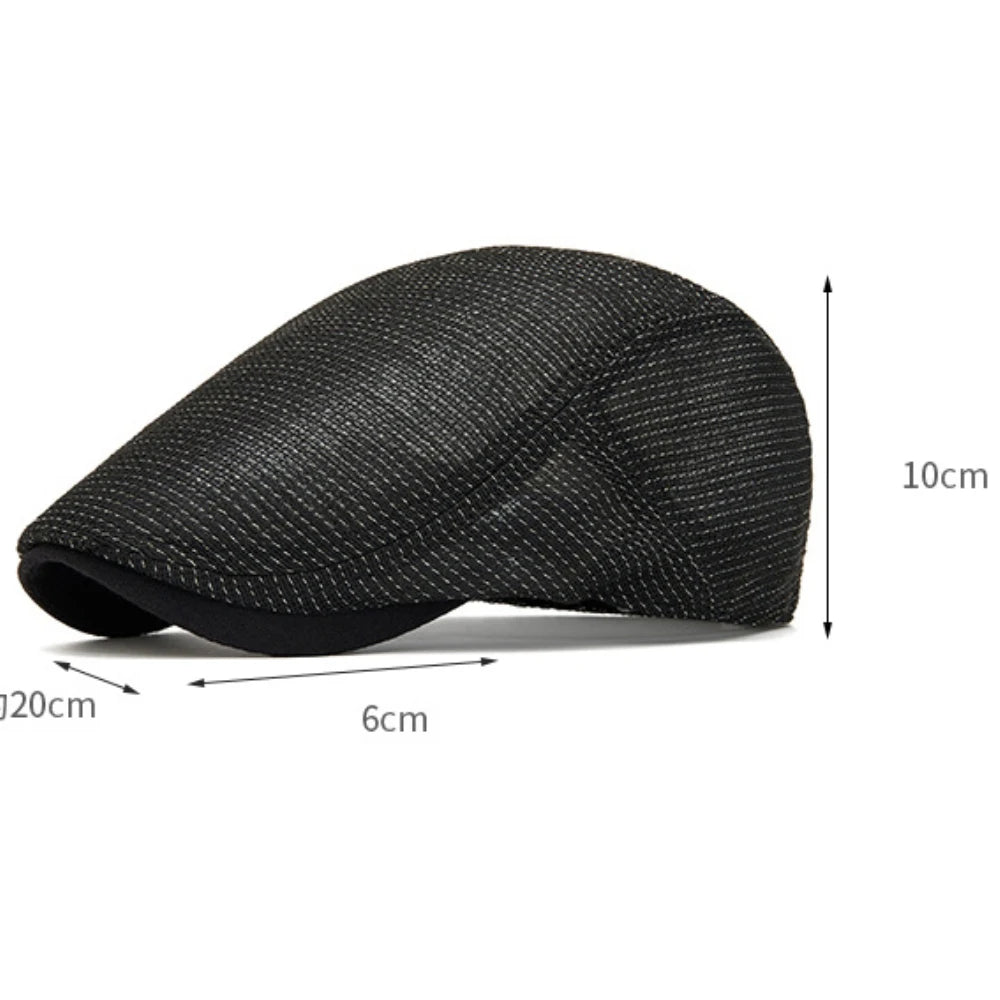 Men Women Sun Hat Retro Artist Painter Beret Hat