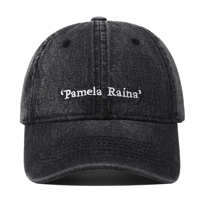 Unisex Washed Denim Baseball Cap