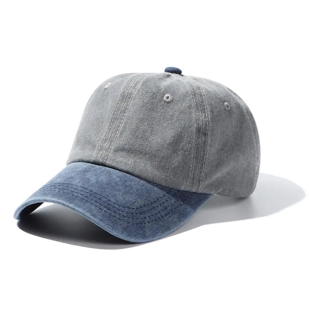 Sports Adjustable Vintage Distressed Faded Caps