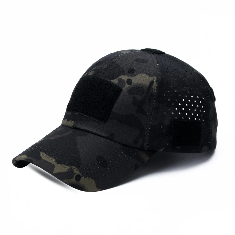 New Men Camouflage Baseball Cap Breathable Sunscreen Hat