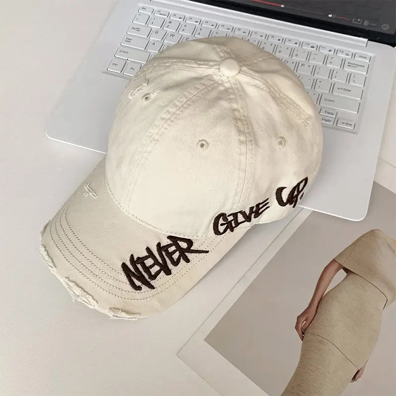 Vintage Washed Cotton Baseball Cap