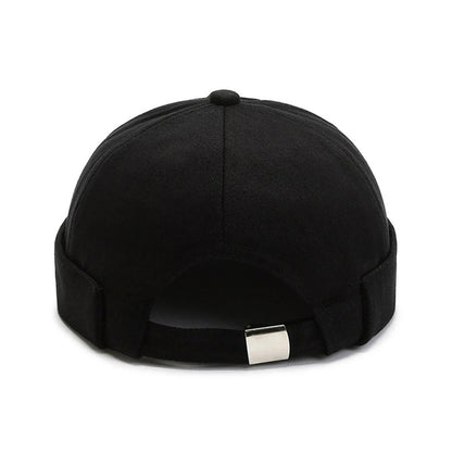 Vintage Palm Embroidery Beanie Hats Men's Docker Cap Spring Landlord Hat Unisex