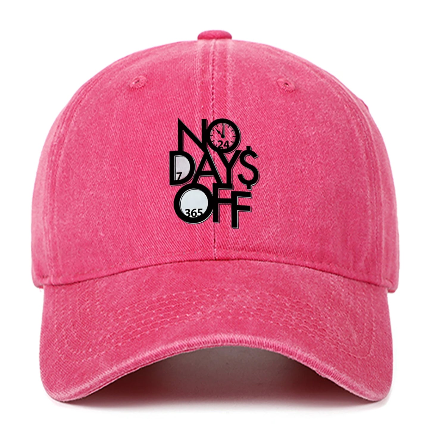 Adjustable Alphanumeric Printed Baseball Cap