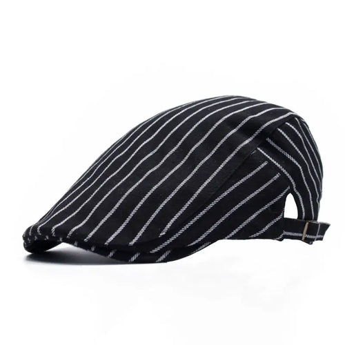 Men's Women's Beret Herringbone Flat Ivy Newsboy Hat