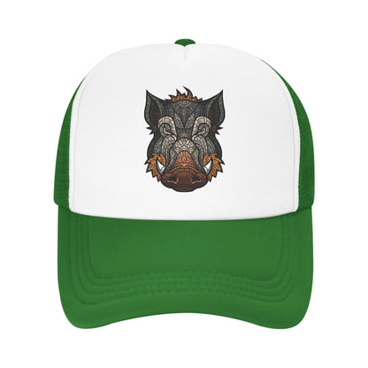 Custom Wild Boar Feral Pig Baseball Cap Hip Hop