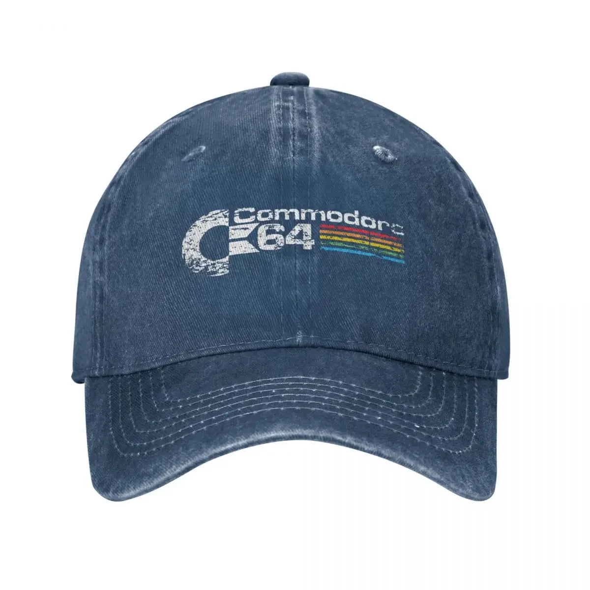 Hip Hop Denim Retro Commodore 64 Baseball Cap Homme Spring Autumn Snapback Hat