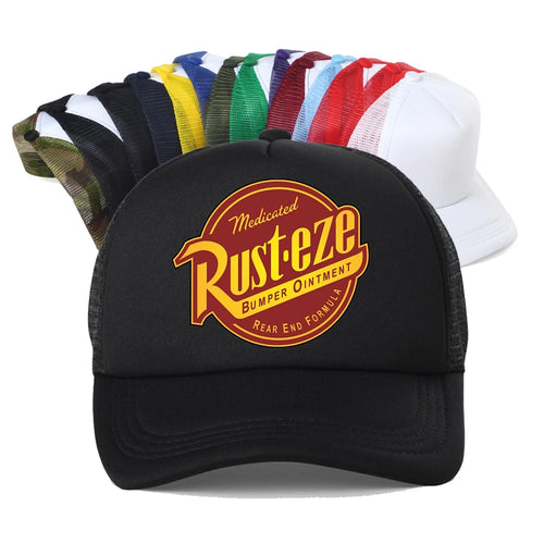 Lightning McQueen Rusteze Funny Y2K Baseball Cap