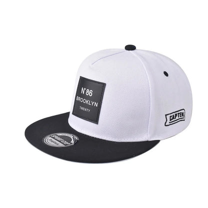 Unisex N.86 Brooklyn Print Label Embroidery Hip-hop Hats
