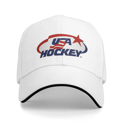 USA Hockey 2026 Sandwich Hat Unisex, Fashion, Baseball Cap Hat Adjustable