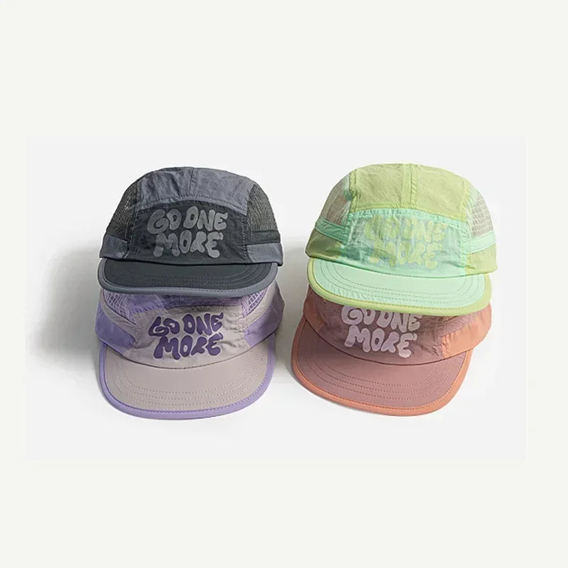 Lightweight Quick Drying Running Caps Summer Breathable Outdoor Sports Caps Fashion Casual Hat