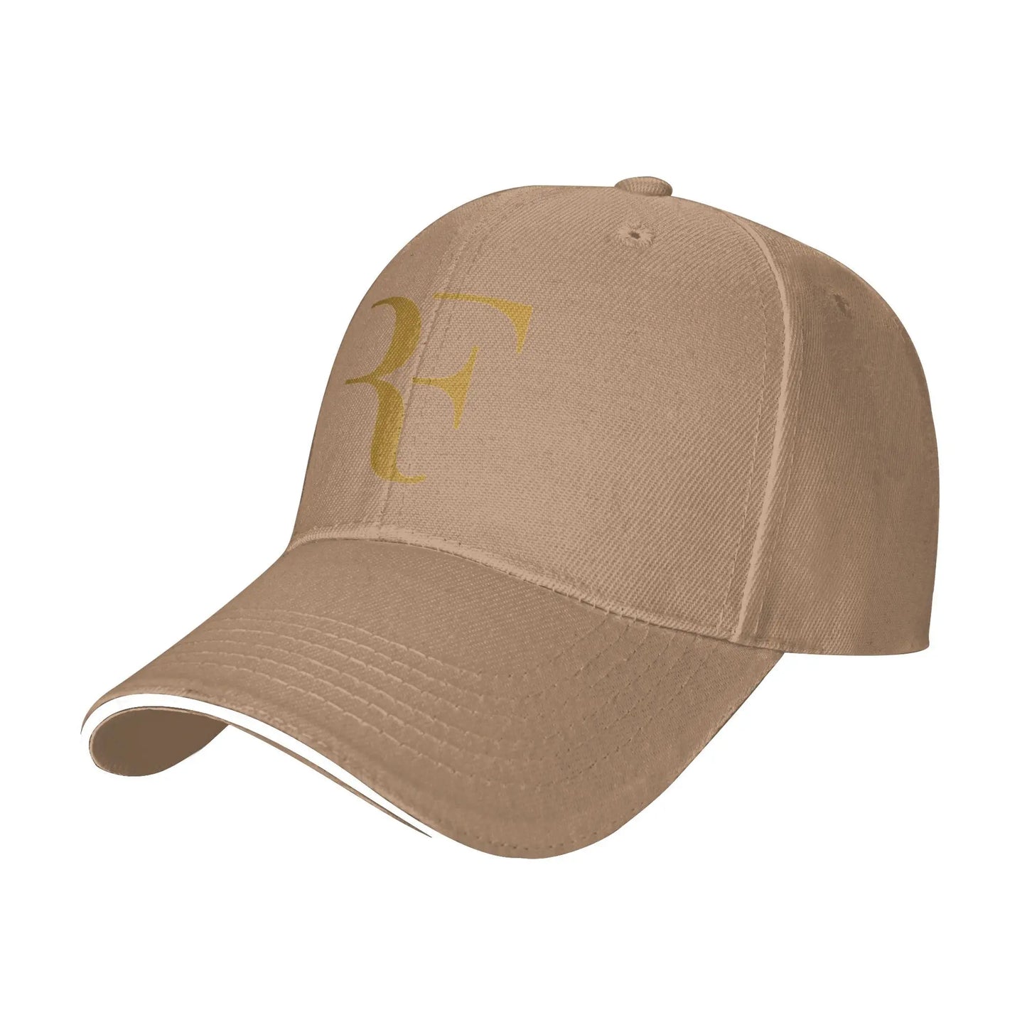 RF Roger Federer Trucker Hat Spring Golf Cap Unisex Baseball Cap