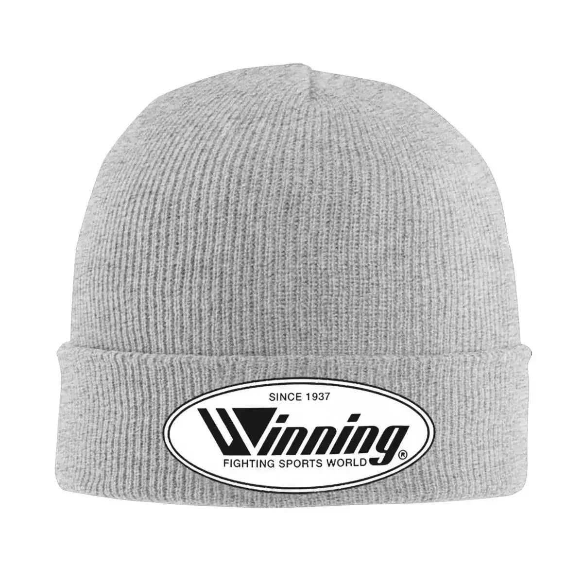 Winning Boxing Logo Knitted Hat Beanies Autumn Winter Hat