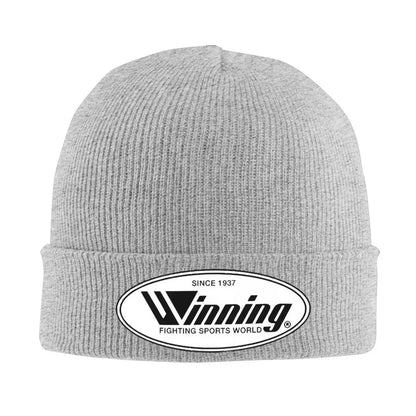Winning Boxing Logo Knitted Hat Beanies Autumn Winter Hat