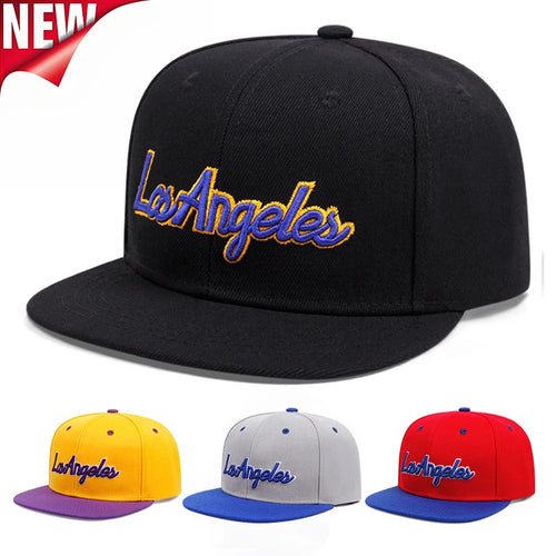 Men Women Los Angeles Embroidered Baseball Cap Summer Outdoor
