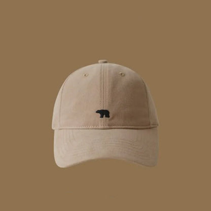 1pc Polar Bear Embroidered Baseball Hat for Men and Women