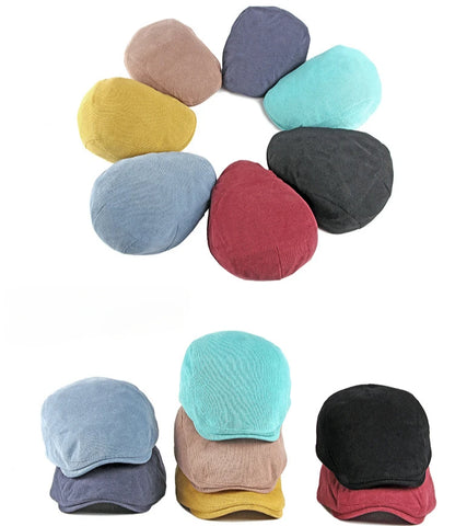Korean Version Of Candy Color Beret Women's Spring And Autumn Winter