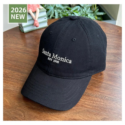 INS Style Letter Embroidered Baseball Caps For Women Face Smaller Sun Protection Korean Version Sun Hat
