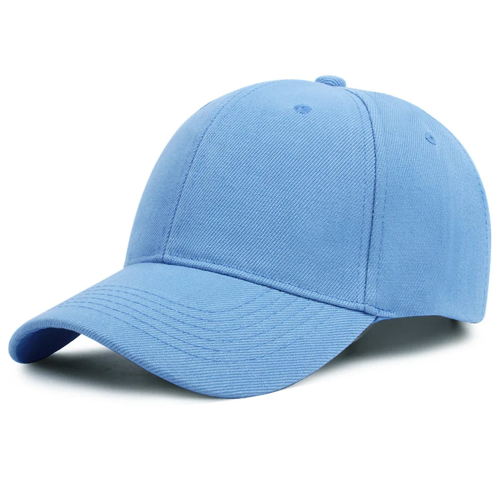 Summer Solid Color Women Sport Baseball Cap Unisex Baseball Caps Family