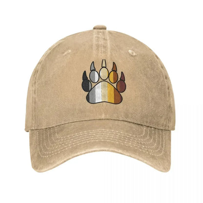 Bear Pride Paw  Baseball Cap