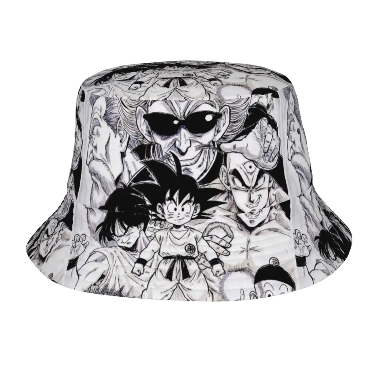 Street Dragon Vegeta Blue Ball Anime Bucket Hat Teen