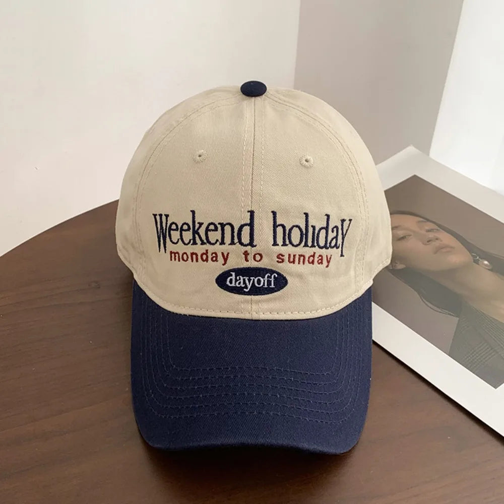 Retro Baseball Cap Versatile Sunscreen And Shading Hat