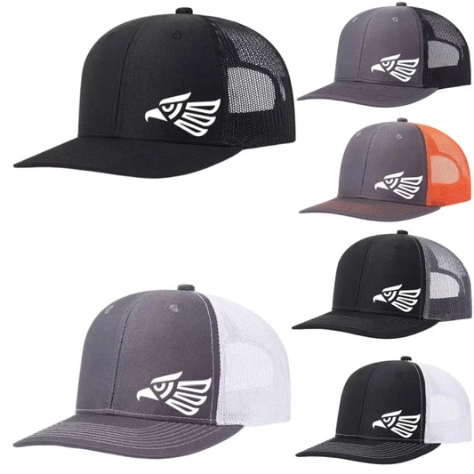 Mexican Eagle Printed Adjustable Baseball Cap Classic Snapback Dad Hat Breathable Trucker Mesh Hat Outdoor Sun Cap