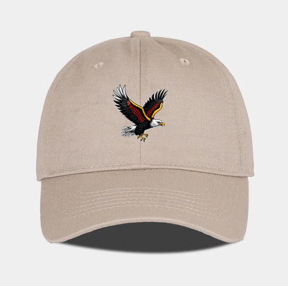 MLFO Eagle Soft Top Baseball Cap Bold Patriotic Retro Style Daily Commute & Outdoor Hiking For Patriotic Enthusiasts Holiday Gif
