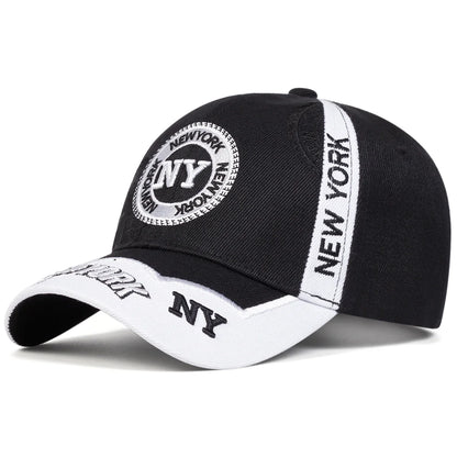 Unisex Letter Embroidery Baseball Caps Spring and Autumn
