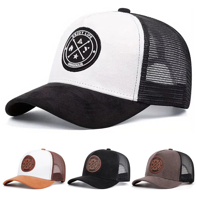 Simple Fashion Net Hat Enjoy Labeling Hip Hop Hat Leisure Sports