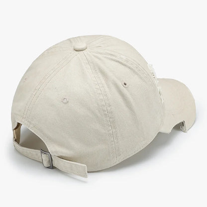 Spring And Summer Vintage Distressed Baseball Cap