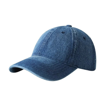 Baseball Cap Women Men Unisex Denim Washed Soft Top