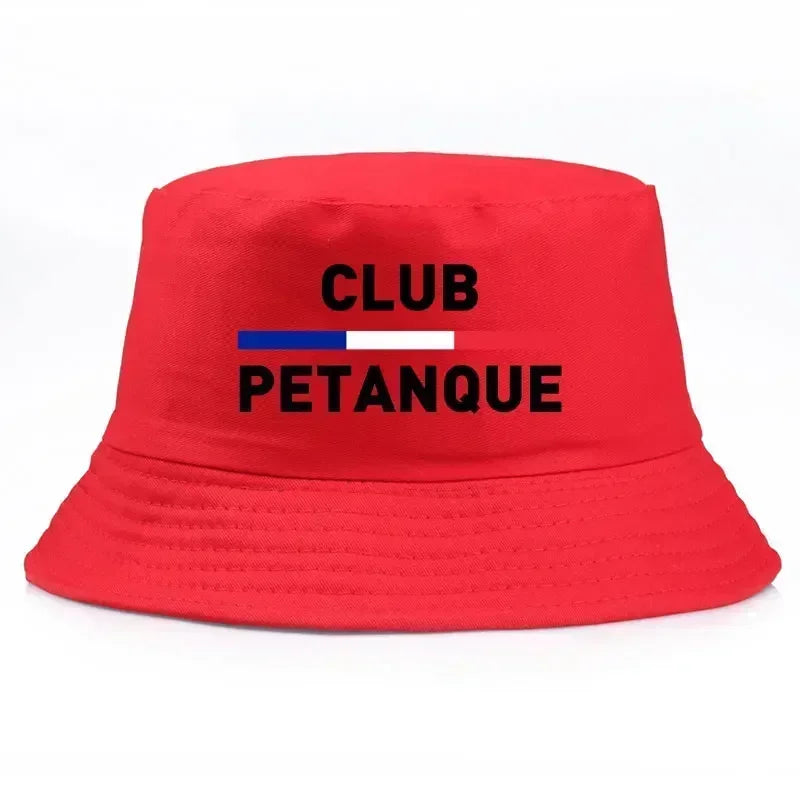 Fashion French Petanque Club Bucket Hat Unisex Adult Outdoor Sport Activities