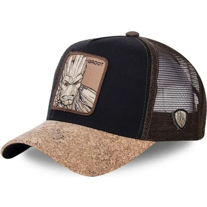 Mw Hot New Summer Cartoon Animation Web Shaped Personalized Trend Hat Baseball Cap