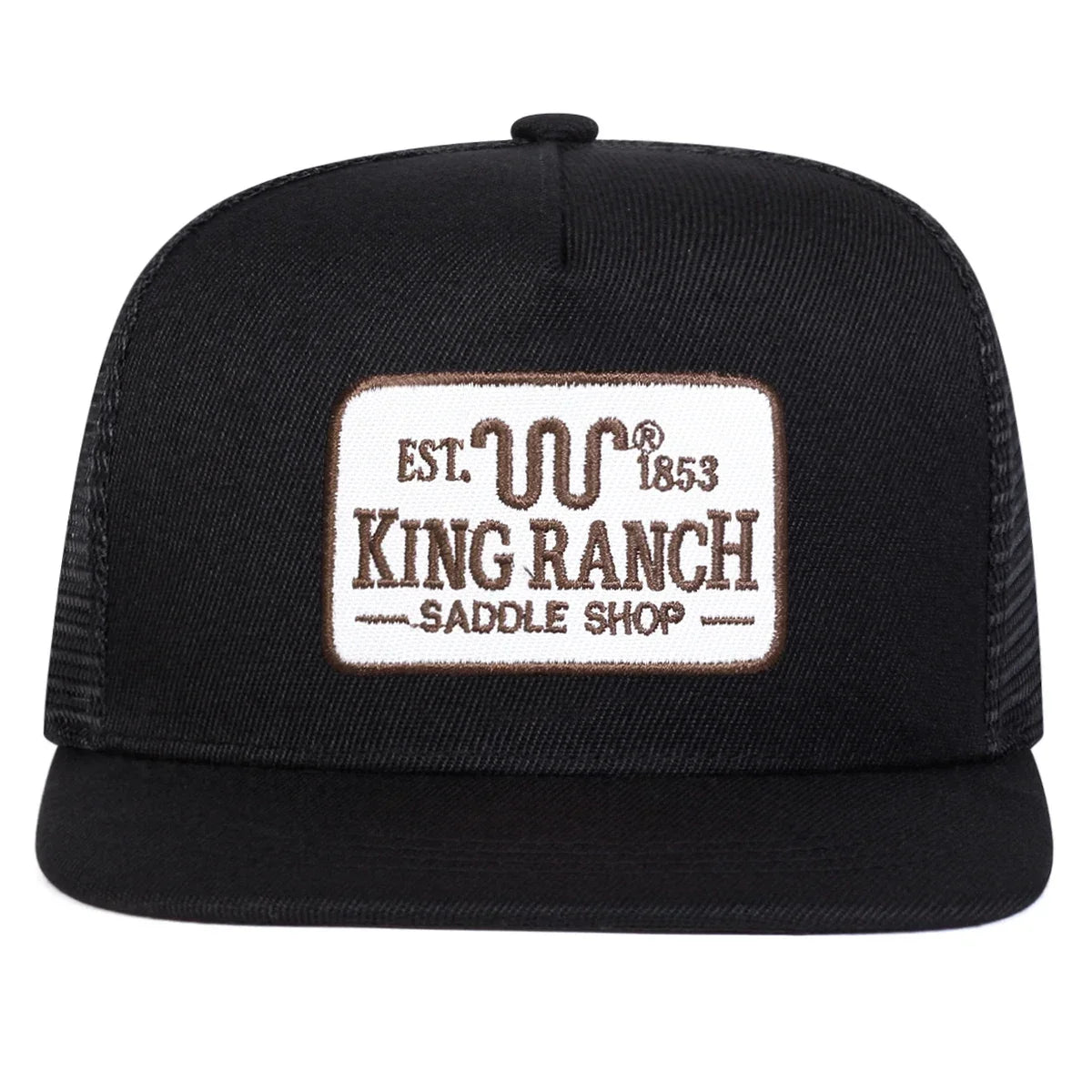 Unisex King Ranch Embroidery Hip-hop Net Hats Spring Summer