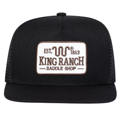 Unisex King Ranch Embroidery Hip-hop Net Hats Spring Summer