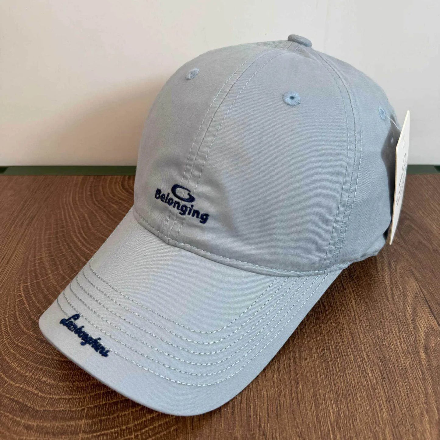 Korean Style Letter Embroidered Baseball Caps for Women Men