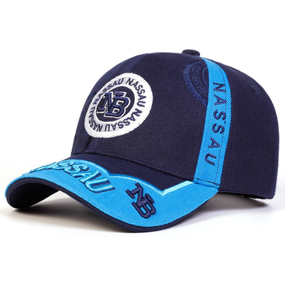 Unisex Letter Embroidery Baseball Caps Spring And Autumn
