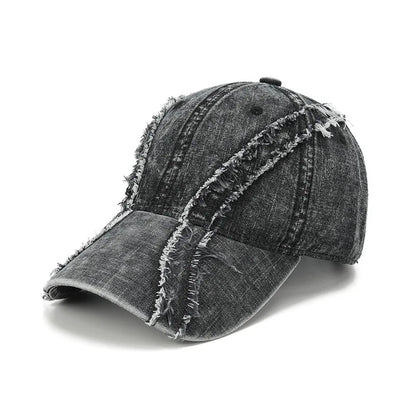 Baseball Cap Denim Men Women Adjustable Hat