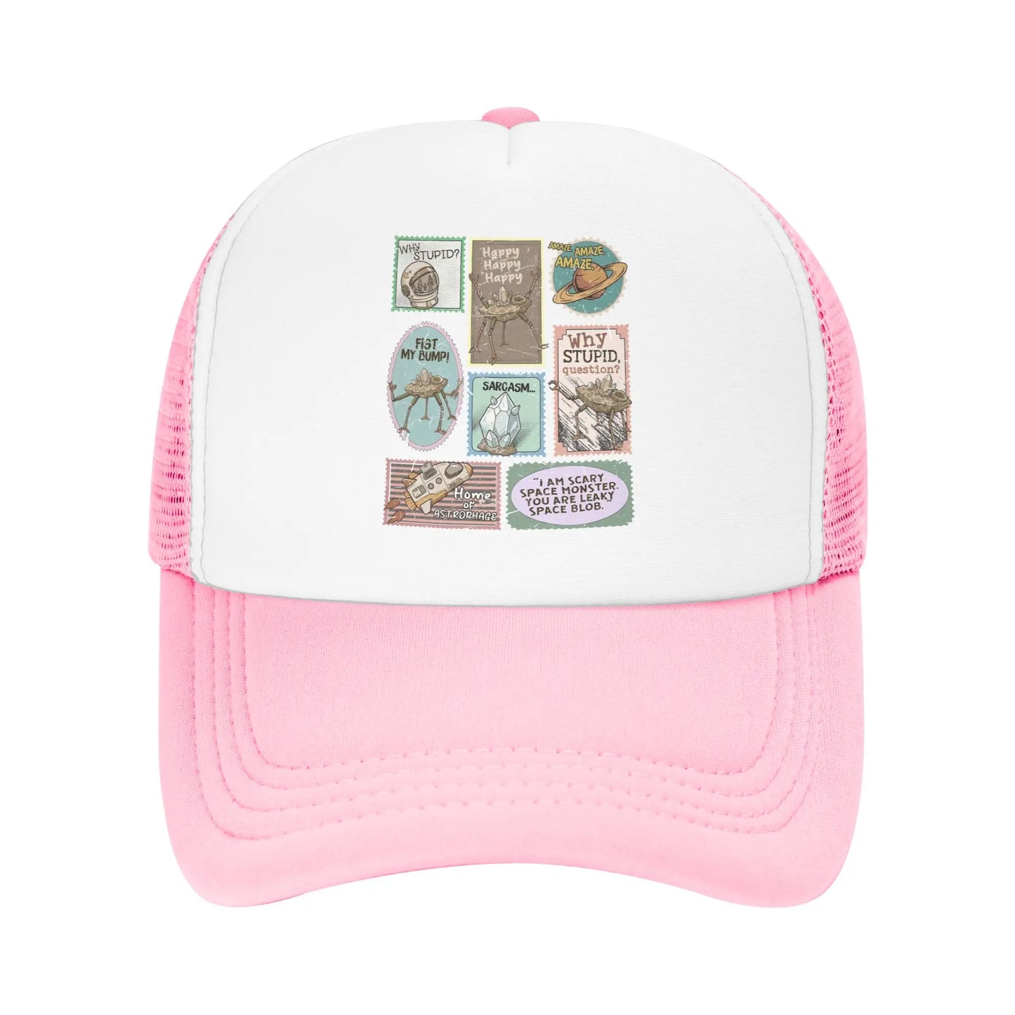 Project Hail Mary Stamps Mesh Baseball Caps Men Women Sport