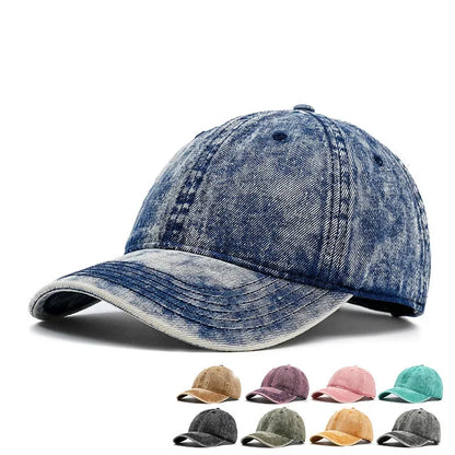 Spring And Summer Cotton Print Casquette Baseball Cap