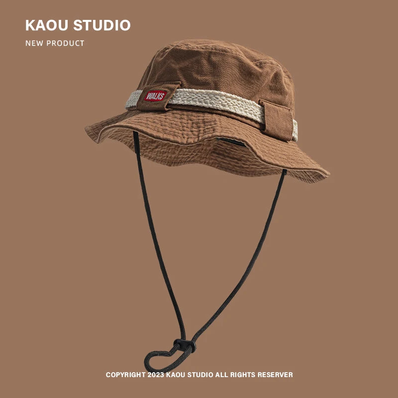 Outdoor Hiking Camping Men's Caps Spring and Summer Bucket Hats for Women