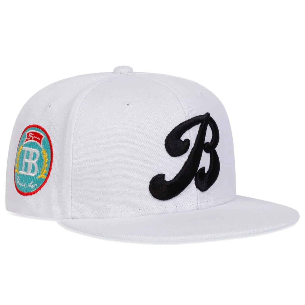 Unisex B Letter Embroidery Hip-hop Hats Spring Autumn Outdoor Snapback Cap