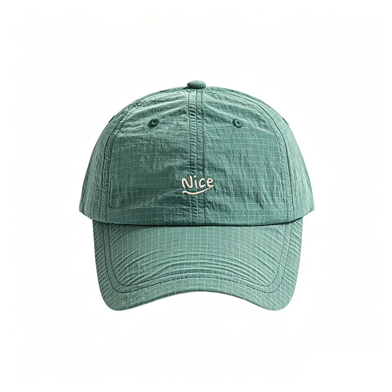 Baseball Cap Letter Embroidery Sun Hat Summer Sports Cap