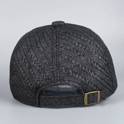 Straw Sun Hat Men Women Summer Baseball Cap