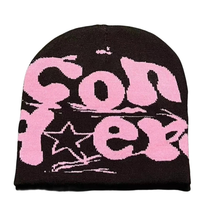 Y2k Beanie Hat Slouchy Beanie Vintage Beanie Warm Beanie