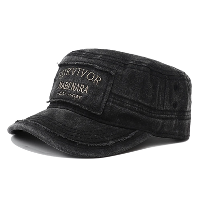 2026 New Embroidery Military Flat Top Hat