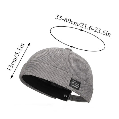 Unisex Beanies Retro Docker Cap Fashion Trendy Hip Hop Hat