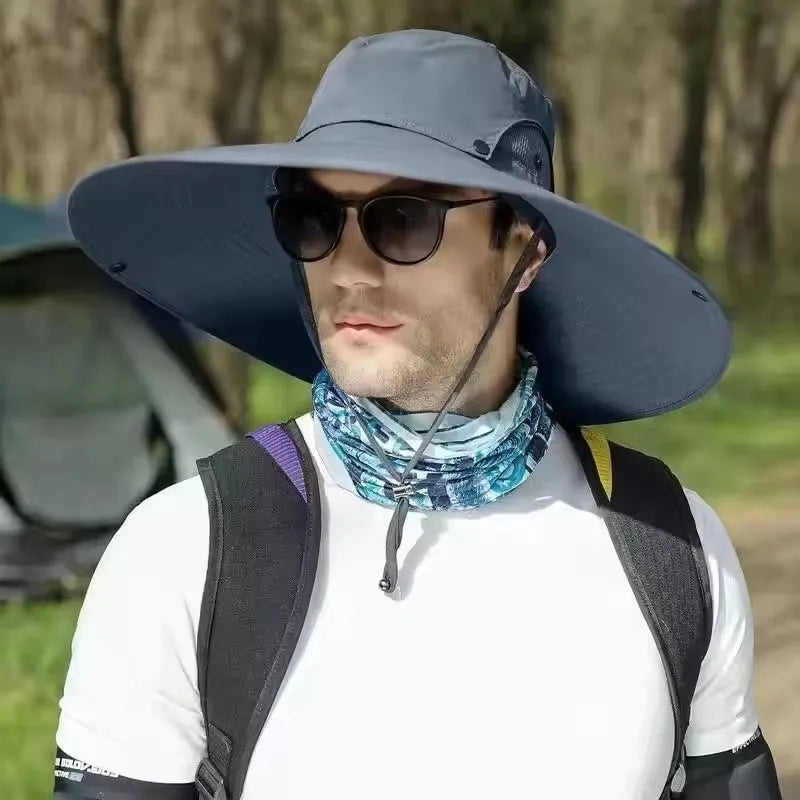 Outdoor Men's and Women's Breathable Summer Fisherman Hat